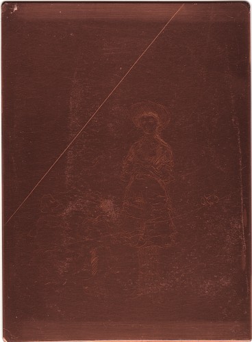 Copper plate: The Little Nurse, Grays Inn [286]