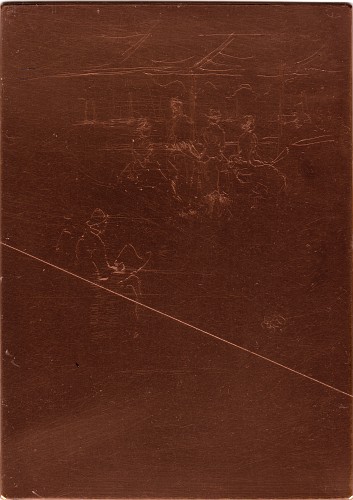 Copper plate: The Landing Stage, Cowes [309]