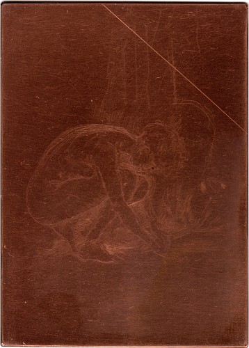 Copper plate: Model Stooping [362]