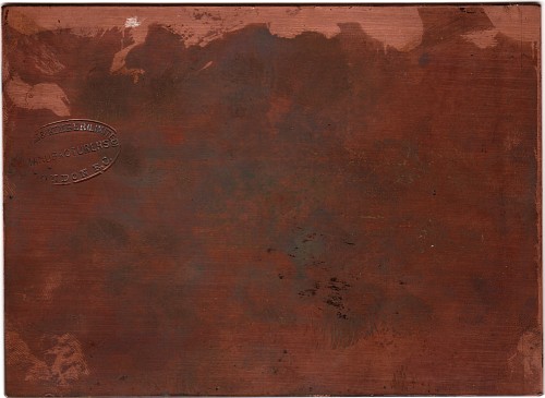 Copper plate: The Market, Bruges [354]