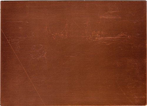 Copper plate: Fishing Quay, Ostend [351]