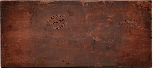 Copper plate: The Beach, Ostend [353]