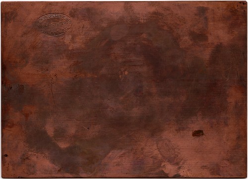 Copper plate: Little Market Place, Tours [389]