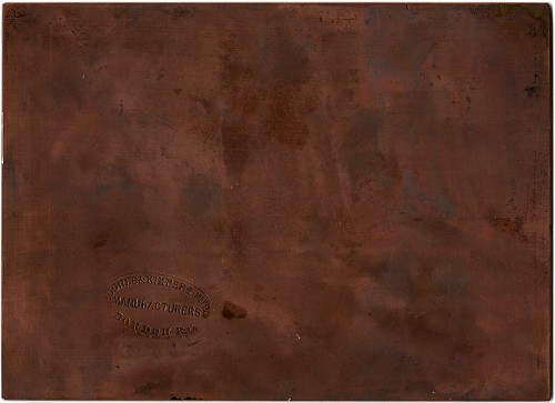 Copper plate: Château de Bridoré [409]