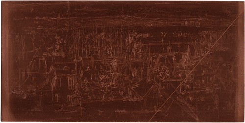 Copper plate: From Agnes Sorel's Walk, Loches [419]