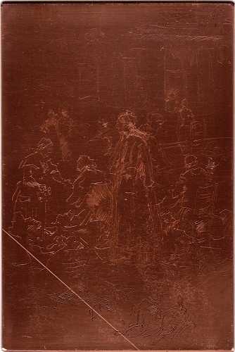 Copper plate: Market Women: Turkeys [424]