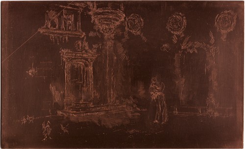 Copper plate: Hôtel Lallement, Bourges [396]