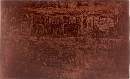 Copper plate: The Long House (The Dyers, Amsterdam) [453]