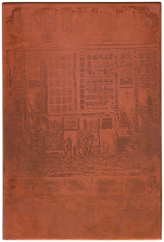 Copper plate: The Embroidered Curtain [451]