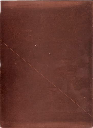 Copper plate: Little Nocturne, Amsterdam [456]
