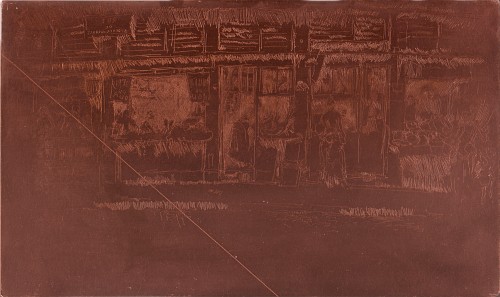 Copper plate: Rue de la Rochefoucault [434]