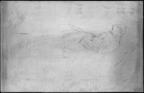 Copper plate: Nude Reclining [126]