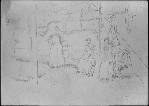 Copper plate: After the Sale, Clothes Exchange, Houndsditch [357]