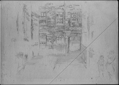 Copper plate: Gray's Inn Place [281]