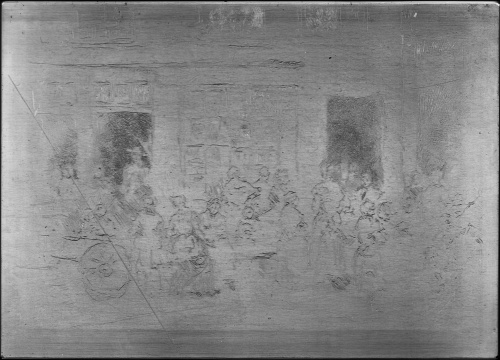Copper plate: High Street, Brussels [343]