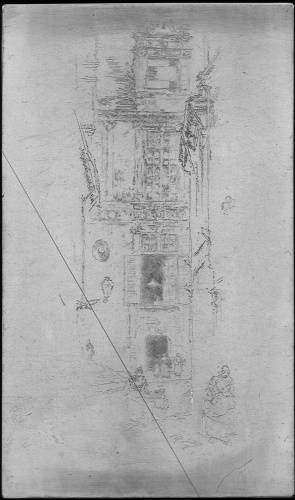 Copper plate: Mairie, Loches [413]