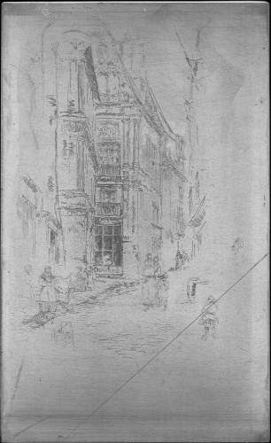 Copper plate: Chancellerie, Loches [411]