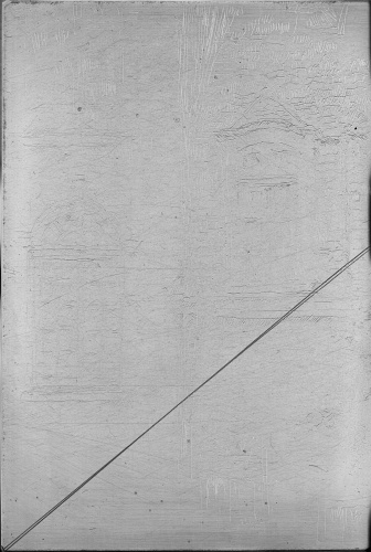 Copper plate: Windows opposite Hotel, Bourges [397]