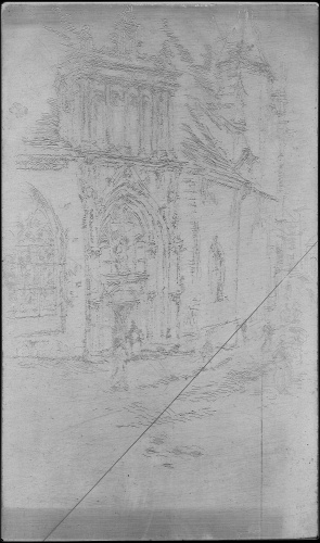 Copper plate: Notre-Dame, Bourges [402]