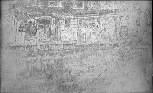 Copper plate: The Long House (The Dyers, Amsterdam) [453]