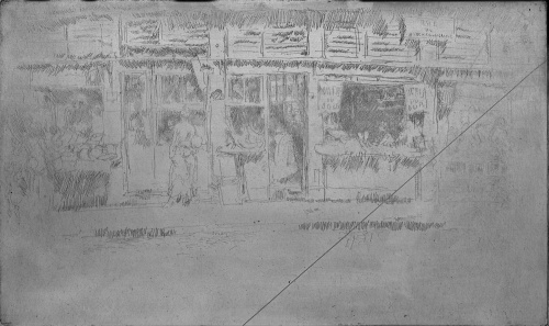 Copper plate: Rue de la Rochefoucault [434]