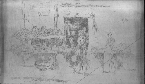 Copper plate: Greengrocer's Shop, Paris [471]